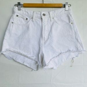 Lucky Brand Pins Denim Short White Size 4